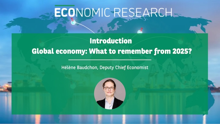 Introduction — Global economy: What to remember from 2025?