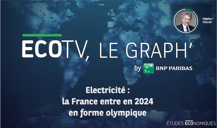 EcoTV Le Graph · Électricité : la France entre en 2024 en forme olympique