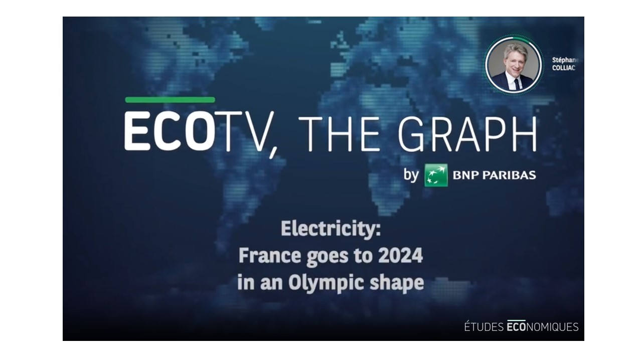 EcoTV The Graph · Electricity: France goes to 2024 in an Olympic shape